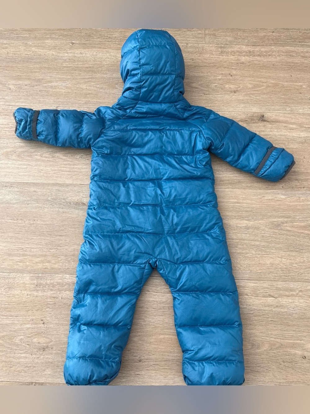 Patagonia Blue Infant Bunting Snowsuit 3-6 months - Picture 3 of 3